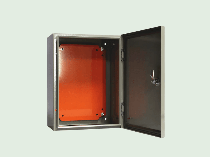 Gabinete pesado metálico abierto